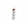 Ilgintuvas Lanberg PS1-03E-0150-W 1,5 m 3 AC lizdai vidaus baltas