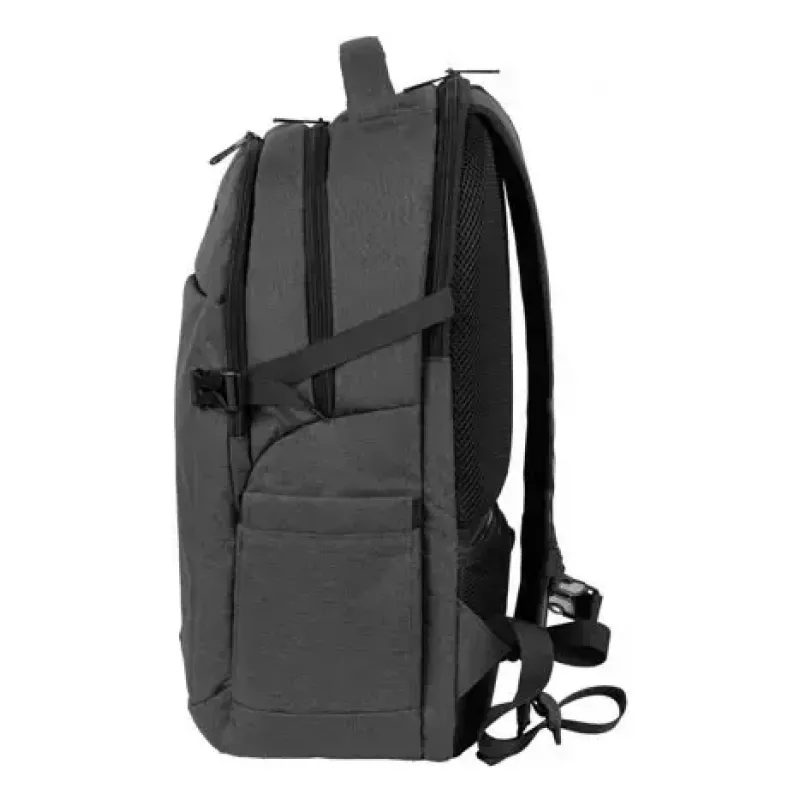 Miestinė kuprinė NATEC NTO-2226 – poliesteris, 160×325×465 mm, juoda/pilka