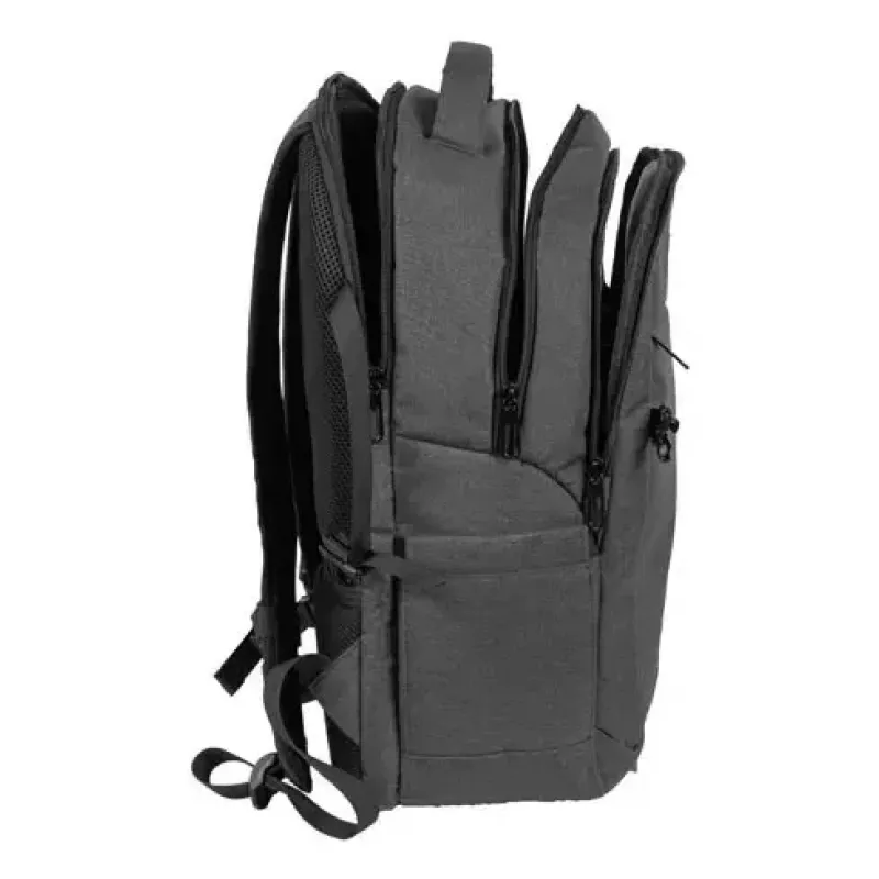 Miestinė kuprinė NATEC NTO-2226 – poliesteris, 160×325×465 mm, juoda/pilka