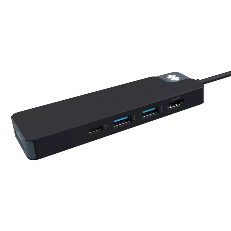 TARGUS HyperDrive Flex 8 prievadų USB-C centras (juodas)