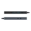 TARGUS HyperDrive Flex 8 prievadų USB-C centras (juodas)