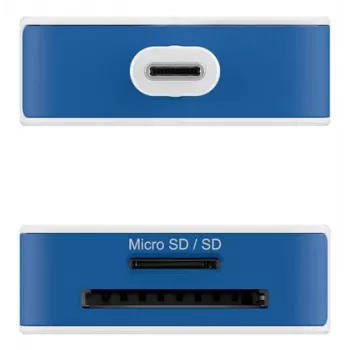 TARGUS HyperDrive Flex 8 prievadų USB-C centras (mėlynas)