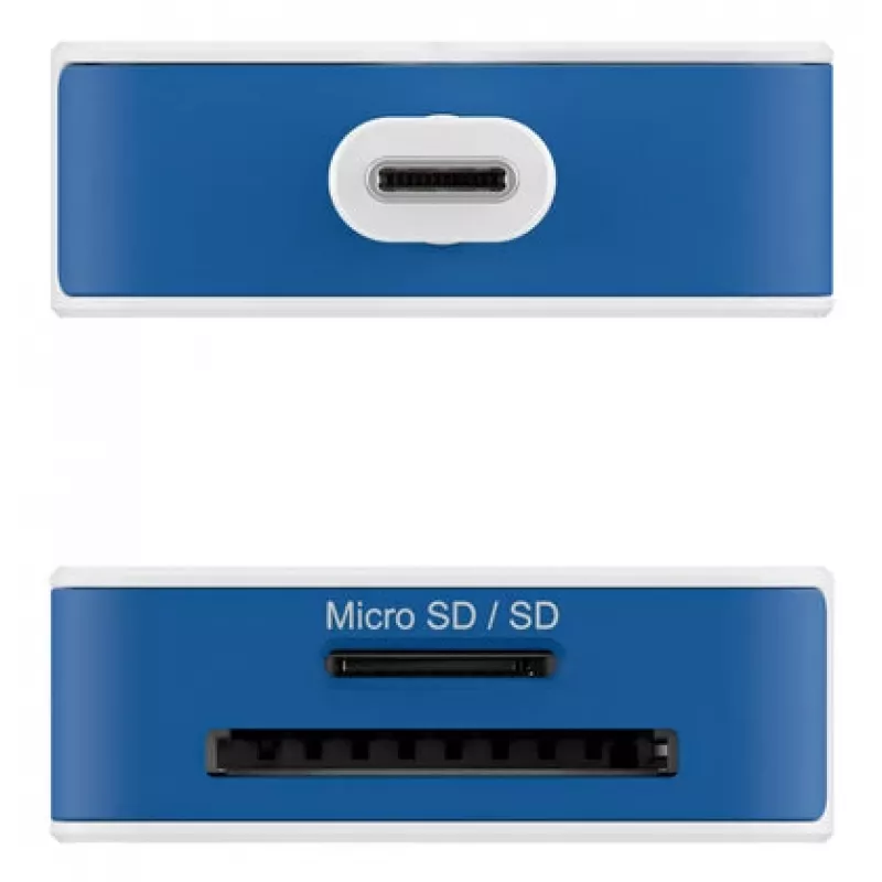 TARGUS HyperDrive Flex 8 prievadų USB-C centras (mėlynas)