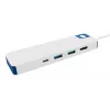 TARGUS HyperDrive Flex 8 prievadų USB-C centras (mėlynas)