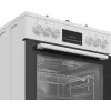 Laisvai pastatoma viryklė Beko FBM62330GWDTN, dujinė kaitlentė, elektrinė orkaitė, 72 L, A energijos klasė