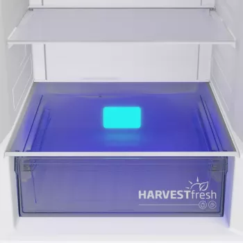 Laisvai pastatomas šaldytuvas-šaldiklis BEKO B5RCNA405HXBR1, 405 L, No Frost, reguliuojamos lentynos, reversinės durelės