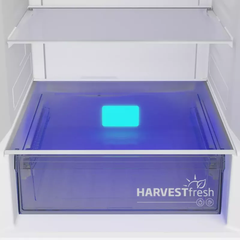 Laisvai pastatomas šaldytuvas-šaldiklis BEKO B5RCNA405HXBR1, 405 L, No Frost, reguliuojamos lentynos, reversinės durelės