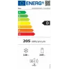 Laisvai pastatomas šaldytuvas-šaldiklis BEKO B5RCNA405HXBR1, 405 L, No Frost, reguliuojamos lentynos, reversinės durelės