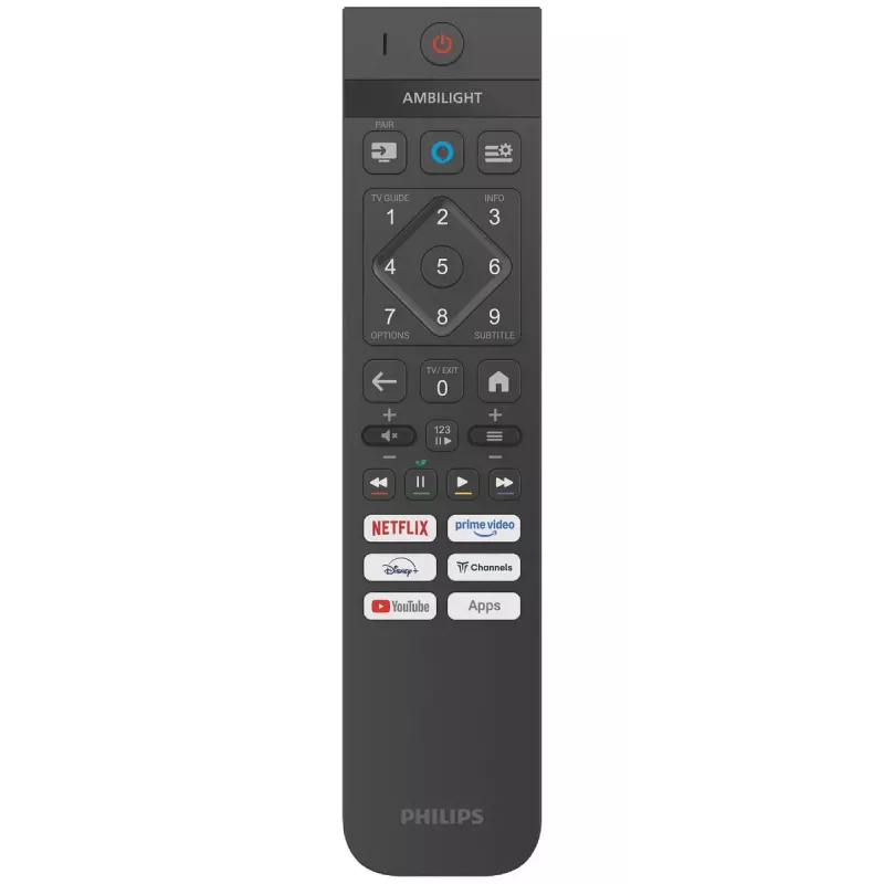 Philips 139,7 cm (55 colių) 4K Ultra HD Smart TV Wi-Fi Juoda