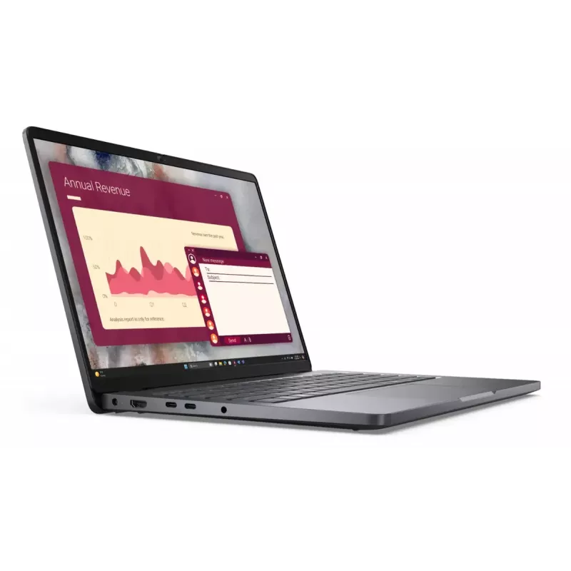 Nešiojamas kompiuteris DELL Pro 14 PC14250 Intel Core 5 120U 35,6 cm (14 colių) Full HD+ 16 GB DDR5-SDRAM 512 GB SSD Wi-Fi 6E (802.11ax) Windows 11 Pro Juodas
