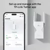 TP-LINK BE3600 tinklo siųstuvas-imtuvas, 2882 Mbit/s, dviejų juostų 2.4/5 GHz, 1× RJ-45, baltas