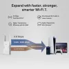 TP-LINK BE3600 tinklo siųstuvas-imtuvas, 2882 Mbit/s, dviejų juostų 2.4/5 GHz, 1× RJ-45, baltas