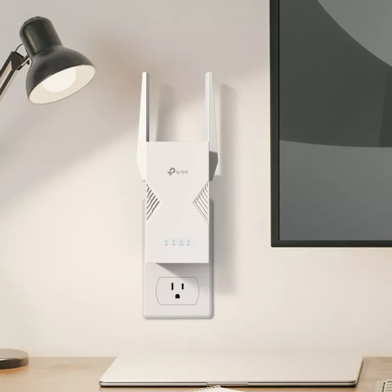 TP-LINK BE3600 tinklo siųstuvas-imtuvas, 2882 Mbit/s, dviejų juostų 2.4/5 GHz, 1× RJ-45, baltas