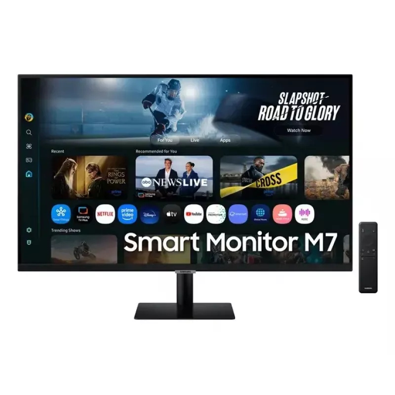 Samsung M7 M70F monitorius kompiuteriui 81,3 cm (32 colių) 3840 x 2160 pikselių 4K Ultra HD LCD juodas