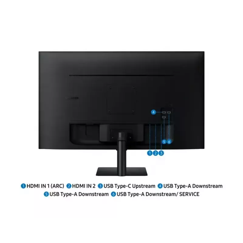 Samsung M7 M70F monitorius kompiuteriui 81,3 cm (32 colių) 3840 x 2160 pikselių 4K Ultra HD LCD juodas
