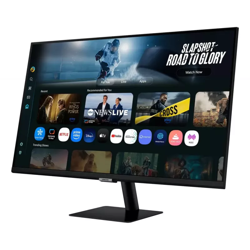 Samsung M7 M70F monitorius kompiuteriui 81,3 cm (32 colių) 3840 x 2160 pikselių 4K Ultra HD LCD juodas