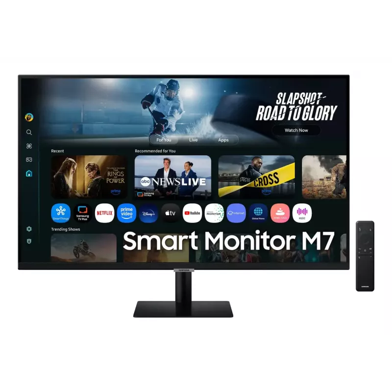 Samsung M7 M70F monitorius kompiuteriui 81,3 cm (32 colių) 3840 x 2160 pikselių 4K Ultra HD LCD juodas