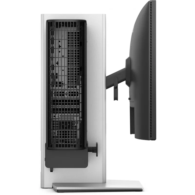 DELL Pro Slim OSS25 68.6 cm (27 col.) stalinis stovas, juoda, sidabrinė