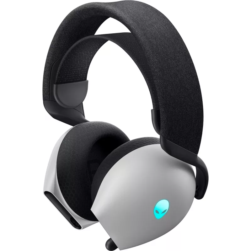 Alienware AW725H ausinės laidinės ir belaidės, žaidimų, USB Type-C, Bluetooth, juodos, baltos