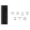 TCL T69C 75T69C televizorius 190,5 cm (75 col.) 4K Ultra HD Smart TV Wi-Fi juodas 350 cd/m²
