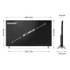 Sharp 65HP5265E televizorius 165,1 cm (65 col.) 4K Ultra HD Smart TV Wi-Fi Juodas