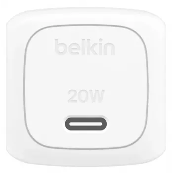 BELKIN Wall Charger - BoostCharge - Kompaktiškas USB-C 20 W PPS - Baltas