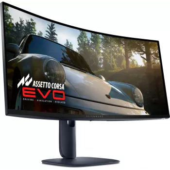 Alienware AW3425DW kompiuterio monitorius 86,4 cm (34 col.) 3440 x 1440 pikselių Wide Quad HD QD-OLED mėlynas