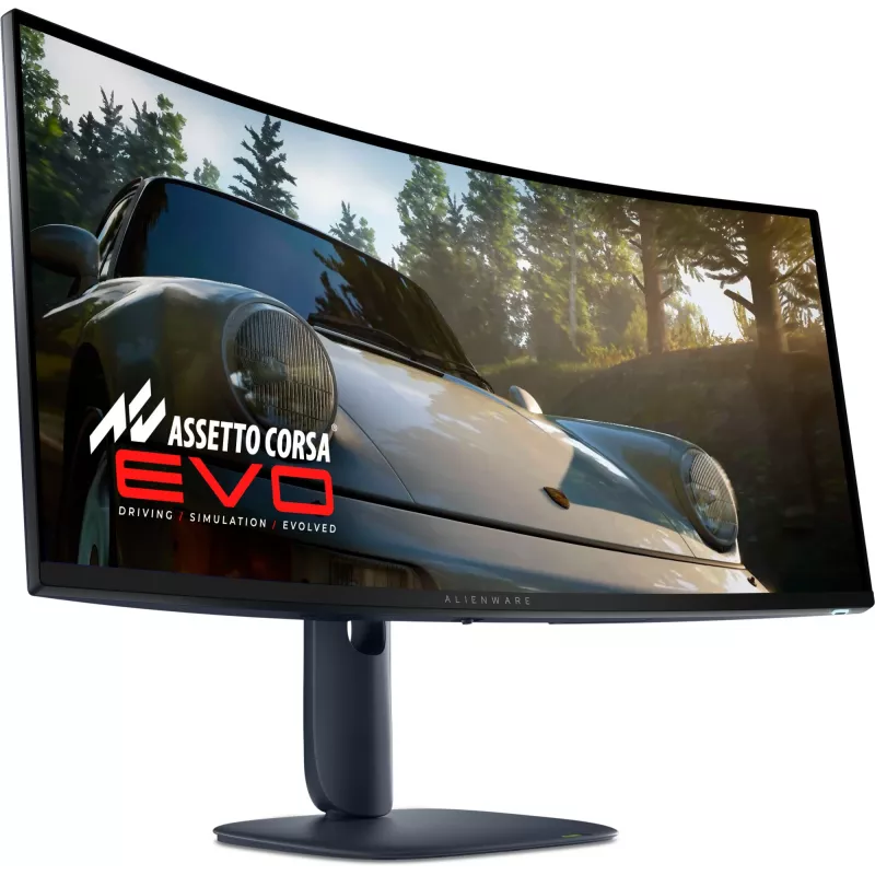 Alienware AW3425DW kompiuterio monitorius 86,4 cm (34 col.) 3440 x 1440 pikselių Wide Quad HD QD-OLED mėlynas