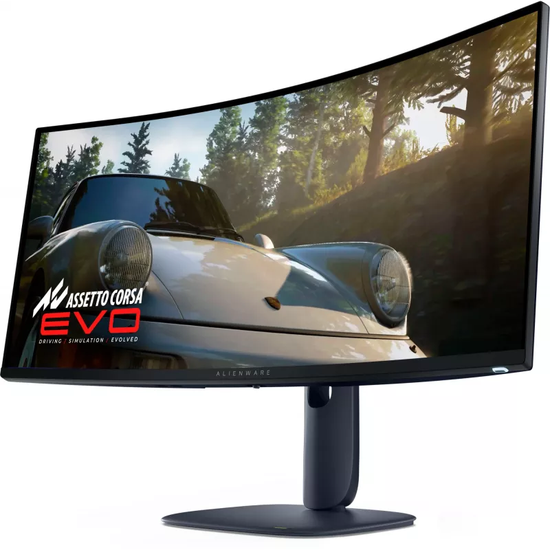 Alienware AW3425DW kompiuterio monitorius 86,4 cm (34 col.) 3440 x 1440 pikselių Wide Quad HD QD-OLED mėlynas