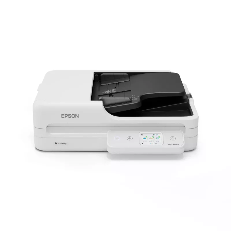 Epson WorkForce DS-1760WN plokščiasis ir ADF skaitytuvas 1200 x 1200 DPI A4 juodas, baltas
