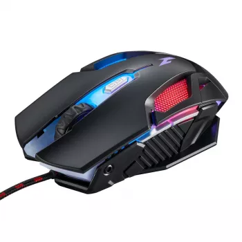 Žaidimų pelė Acer Nitro NMW200 – ambidekstrinė, optinė 7200 DPI, 7 mygtukai, USB Type-A, juoda