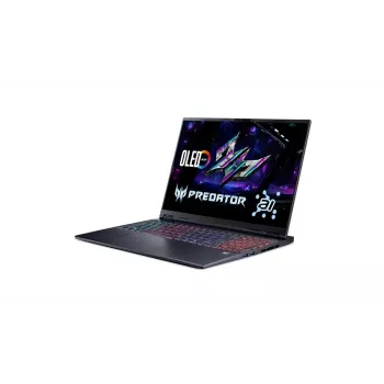 Nešiojamas kompiuteris Acer Predator Helios Neo 16S AI PHN16S-71-7556 — 16 colių OLED WQXGA 2560×1600, Intel Core U7 255HX, 16 GB DDR5, 1 TB SSD, NVIDIA GeForce RTX 5060 8 GB