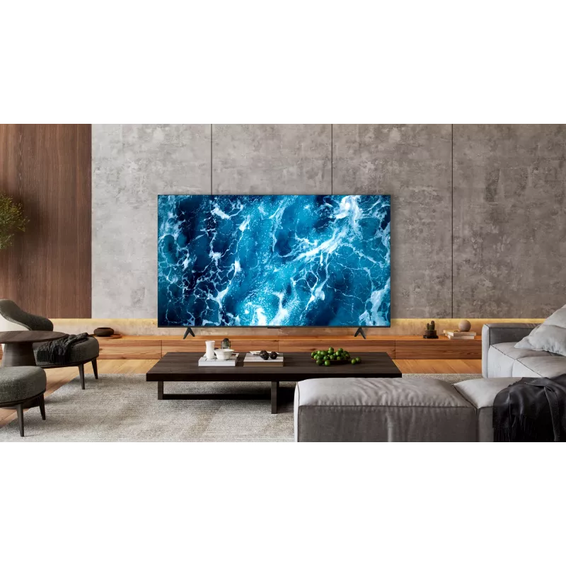 TCL T69C 85T69C televizorius 2,16 m (85 colių) 4K Ultra HD Smart TV Wi-Fi juodas