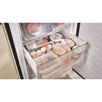 Šaldytuvas Candy Fresco ECN2CQTEB186 355 L juodas No Frost