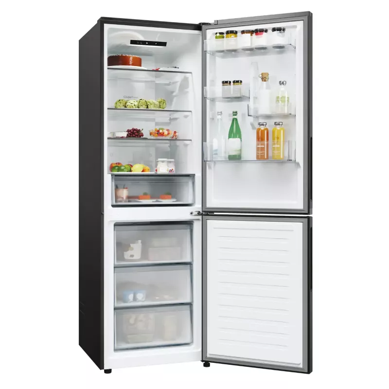 Šaldytuvas Candy Fresco ECN2CQTEB186 355 L juodas No Frost