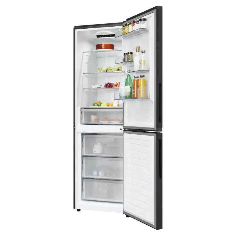 Šaldytuvas Candy Fresco ECN2CQTEB186 355 L juodas No Frost