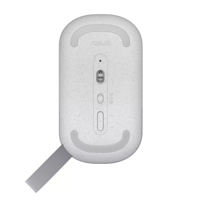 ASUS Marshmallow MD100 pelė biurui Ambidextrinė RF Wireless + Bluetooth Optinė 1600 DPI