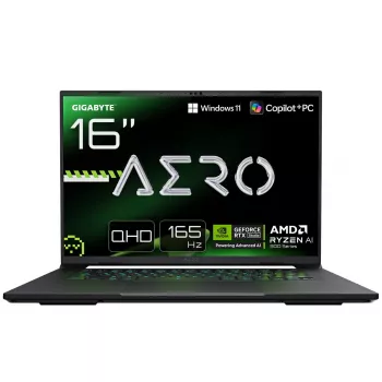 Nešiojamas kompiuteris Gigabyte AERO X16 1VH-93EEC94AH 16 colių AMD Ryzen 7 16GB 1000GB NVIDIA RTX 5060 Windows 11