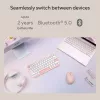 Belaidė Bluetooth klaviatūra ASUS Marshmallow KW100 – US International išdėstymas, kompaktiškas dizainas