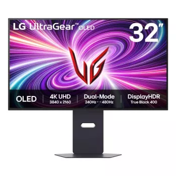 LG 32GX870A-B kompiuterio monitorius 81,3 cm (32 col.) 3840 x 2160 pikselių 4K Ultra HD OLED juodas