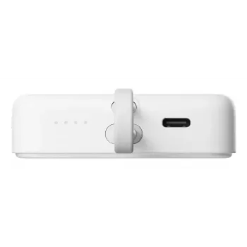 Powerbank Xiaomi BHR9822GL 10000 mAh Li‑Ion su belaidžiu įkrovimu, 2× USB‑C, baltas