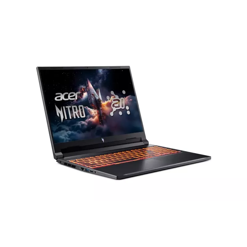Nešiojamas kompiuteris Acer Nitro V 16 AI ANV16-42-R1HB — 16 colių WQXGA, AMD Ryzen 7, 16GB DDR5, 1TB SSD, NVIDIA GeForce RTX 5060, Windows 11 Home