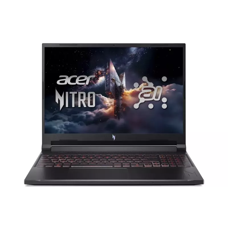 Nešiojamas kompiuteris Acer Nitro V 16 AI ANV16-42-R1HB — 16 colių WQXGA, AMD Ryzen 7, 16GB DDR5, 1TB SSD, NVIDIA GeForce RTX 5060, Windows 11 Home