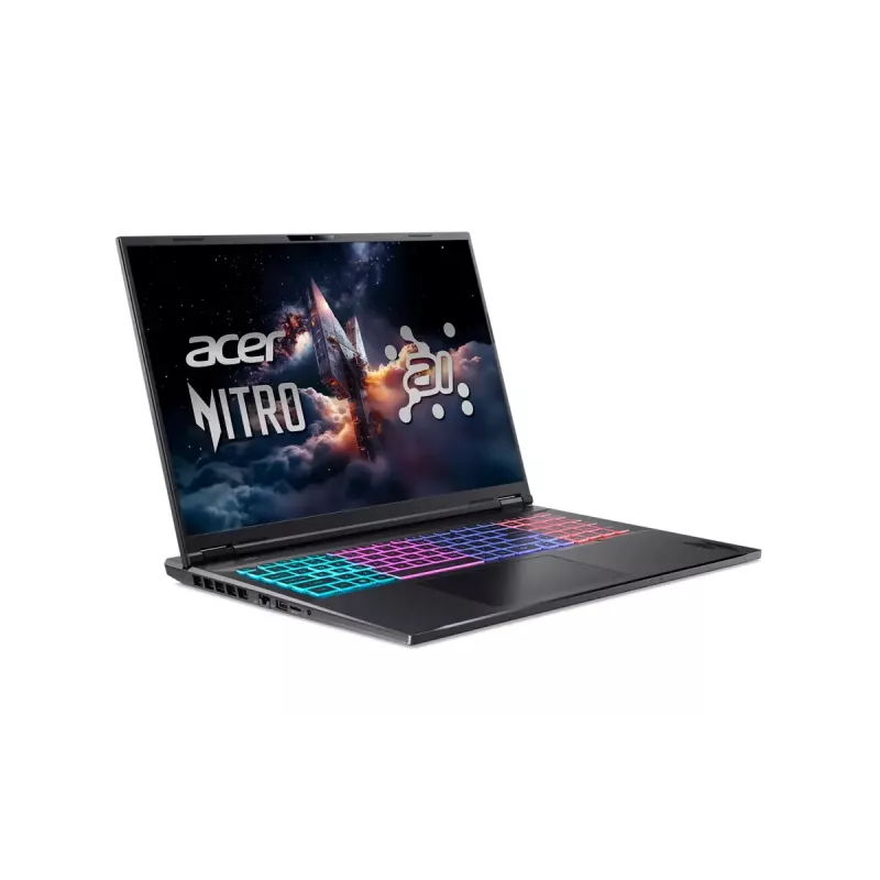 Nešiojamas kompiuteris Acer Nitro 18 AI AN18-61-R40J — 18 colių WQXGA, AMD Ryzen 7, 16 GB RAM, 1 TB SSD, NVIDIA GeForce RTX 5070