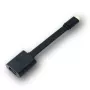 DELL DBQBJBC054 USB-C į USB-A 3.0 adapteris, 0.132 m, juodas