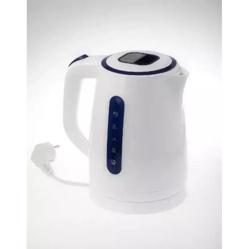 Elektrinis virdulys Adler AD 1234, 1,7 L, 2200 W, balta mėlyna