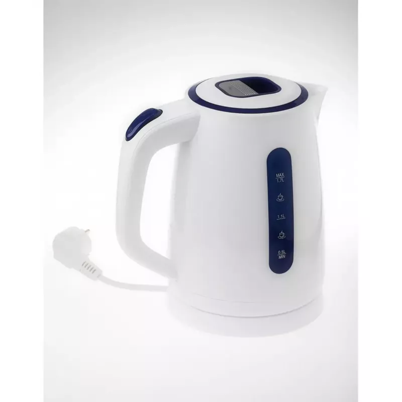 Elektrinis virdulys Adler AD 1234, 1,7 L, 2200 W, balta mėlyna