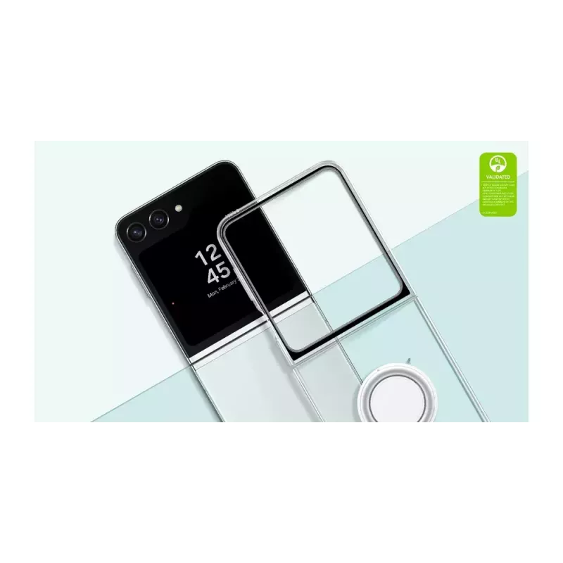 Samsung EF-XF731CTEGWW skaidrus telefono dėklas 17 cm (6,7 colio)