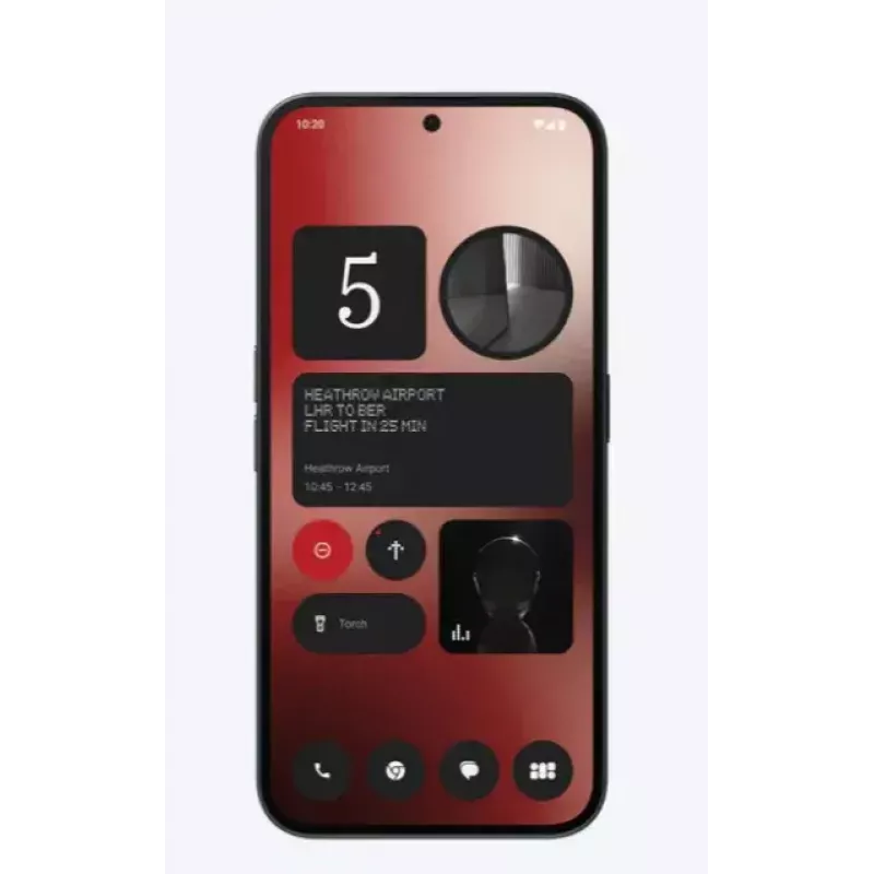 Išmanusis telefonas Nothing Phone (2a) 6,7 colio 256 GB juodas