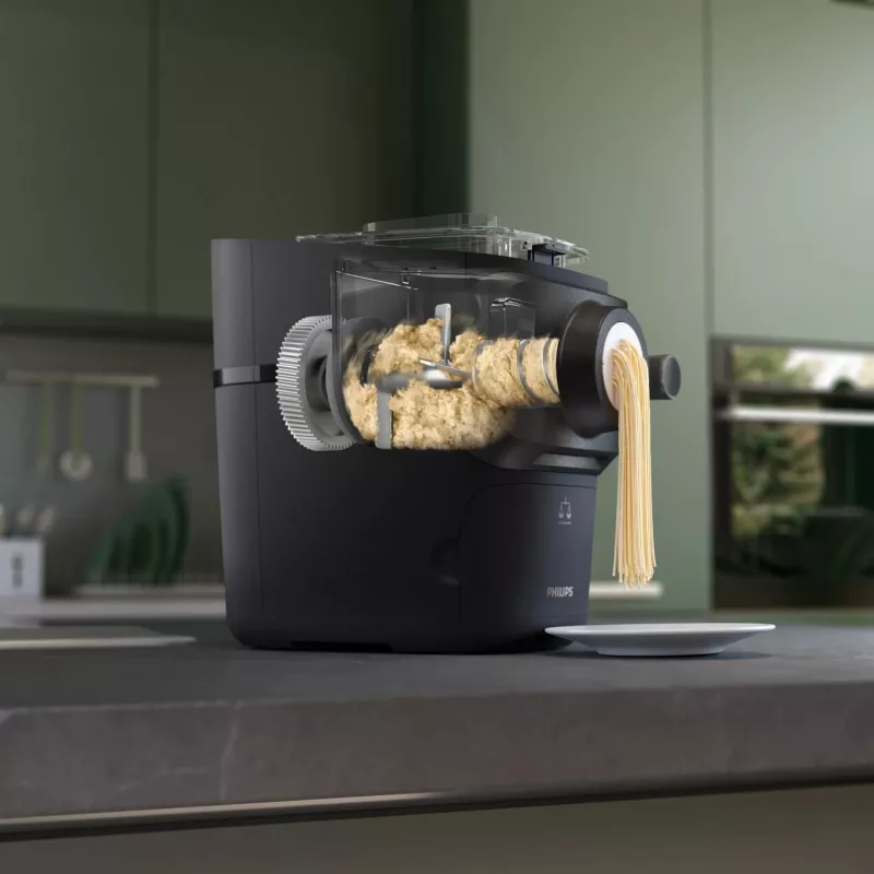 Makaronų gaminimo aparatas Philips 7000 serijos HR2665/96 — 200 W, 220–240 V, kompaktiškas metalas/plastikas, 229×327×322 mm